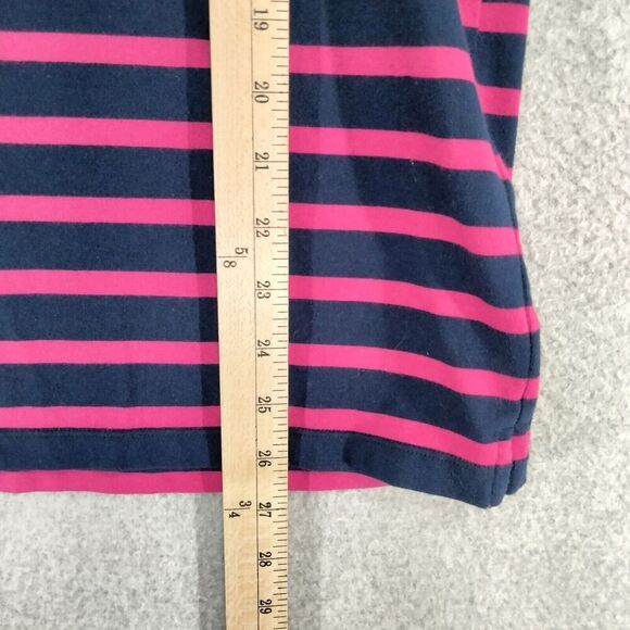 LRL Ralph Lauren Active Sz 1X Blue Pink Striped Knit 1/4 Zip Pullover Sweater - Picture 4 of 11